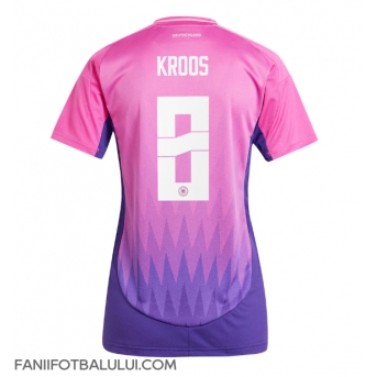 Germania Toni Kroos #8 Echipament de Fotbal Replică European 2024 Femei Deplasare